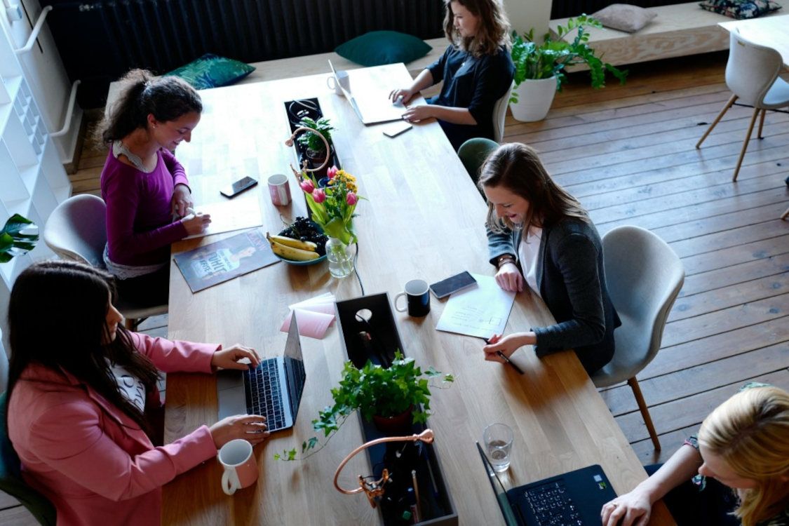 Mother and son together in nature