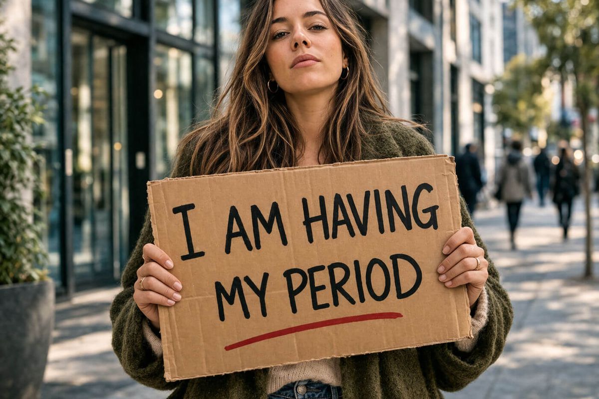 Women in a supportive workplace wellness conversation