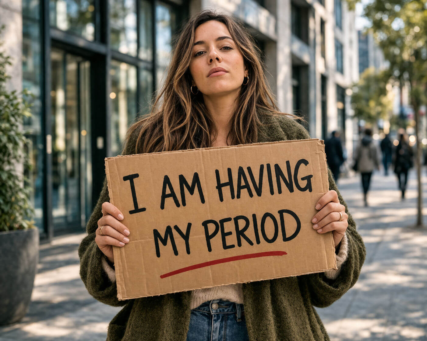 Women in a supportive workplace wellness conversation